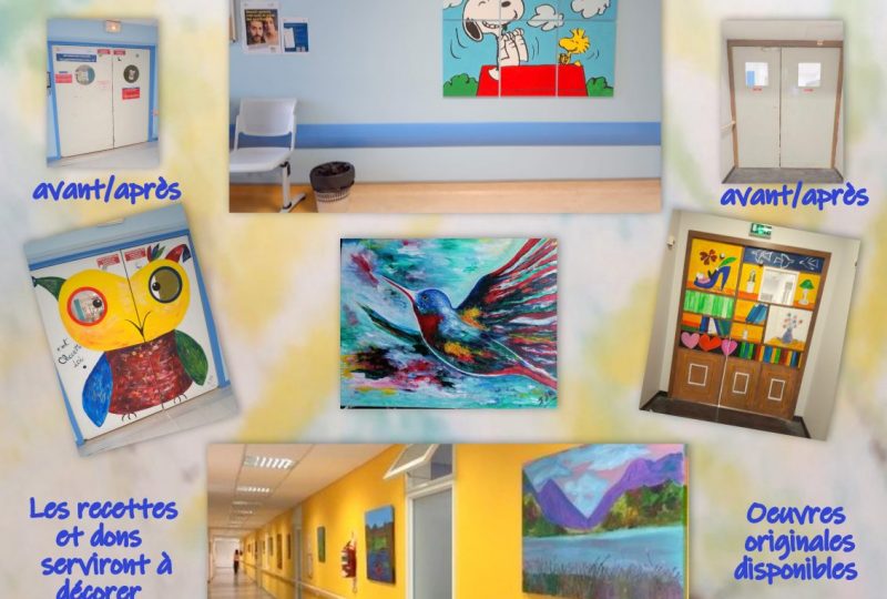 Exposition-vente : Art pour l’hôpital à Montélimar - 0