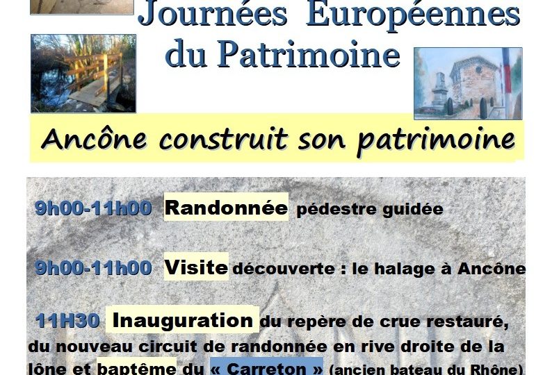 Journées Européennes du Patrimoine : Ancône construit son patrimoine à Ancône - 0