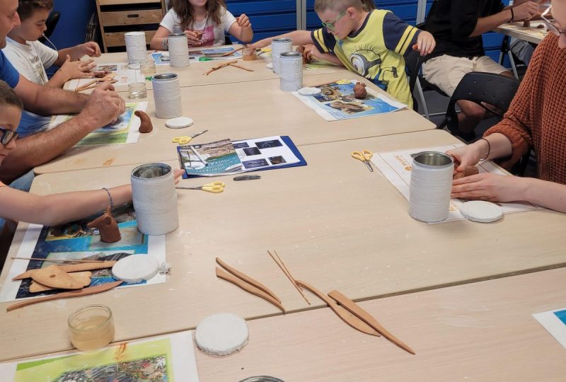 Atelier „Vase canope“ à MuséAl à Alba-la-Romaine - 0