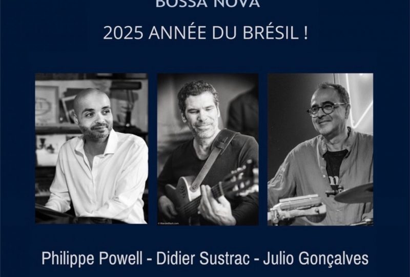 Concert: Trio SARAVA – Bossa nova à Montélimar - 0