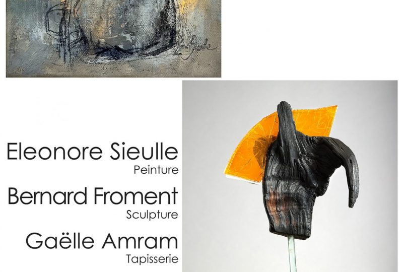 Exposition Sculptures de Bernard Froment et Peintures d’Eléonore Sieulle à la Galerie Nano à Marsanne à Marsanne - 0