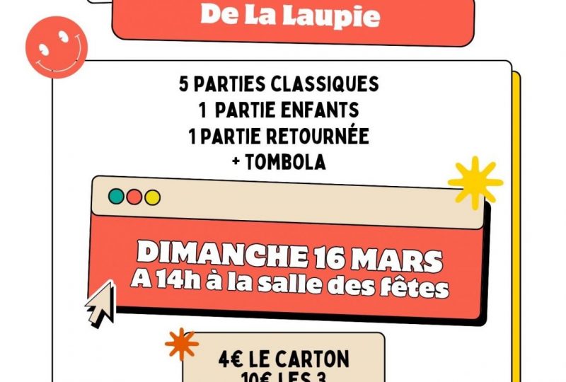 Loto de l’Association des Parents d’Elèves „les P’tits Laupios“ à La Laupie - 0